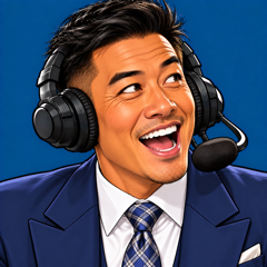 Connor Blake, announcer