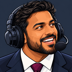 Shaurya Menon, announcer
