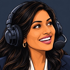 Sia Kapoor, announcer