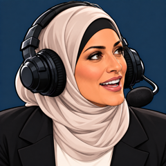 Simran Chadha, announcer